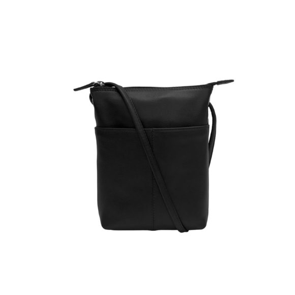 Leather Mini Sac Crossbody - Genuine Leather Crossbody Bags With >:( - Picture 1 of 6